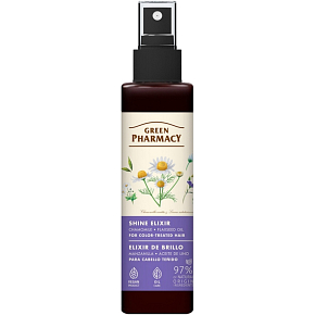 Green Pharmacy Rumianek i siemię lniane eliksir do włosów farbowanych 150 ml