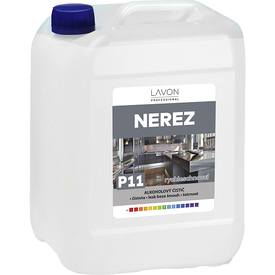 Lavon czyszczącym alkoholowym do stali nierdzewnej, 5L