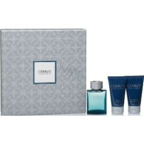 Cerruti pour Homme toaletní voda 50 ml + balzám po holení 50 ml + sprchový gel 50 ml, dárková sada