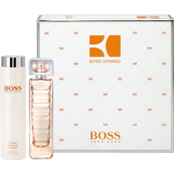 Hugo Boss Orange Woman toaletní voda 75 ml + tělové mléko 200 ml, dárková sada