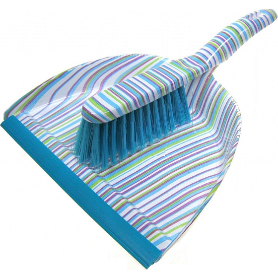 Clanax Zestaw miotełka z szufelką z wzorem różne motywy 1 sztuka LF7672