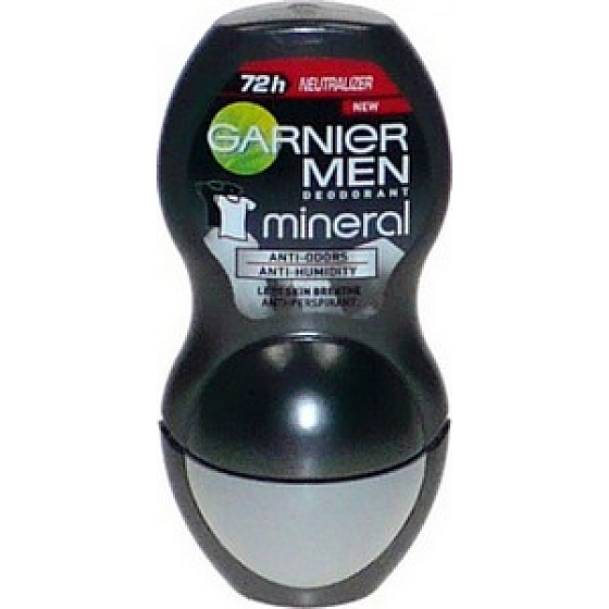 Garnier Men Mineral Neutralizer 72h Non-stop kuličkový antiperspirant deodorant roll-on pro muže 50 ml