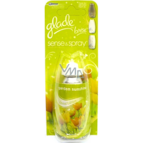 Glade Sense & Spray Garden Sunshine osvěžovač vzduchu náhradní náplň 18 ml sprej Glade Sense & Spray Garden Sunshine osvěžovač vzduchu náhradní náplň 18 ml sprej