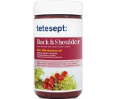 Tetesept Back & Shoulder Svaly zádové a ramenní Libavka+Jalovec+Koriandr 100% Mořská sůl 900 g