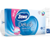 Zewa Deluxe Delicate Care 3-warstwowy papier toaletowy, 19,3 m, 8 rolek
