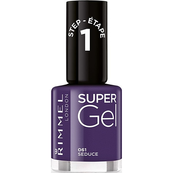 Rimmel London Super Gel lak na nehty 061 Seduce 12 ml