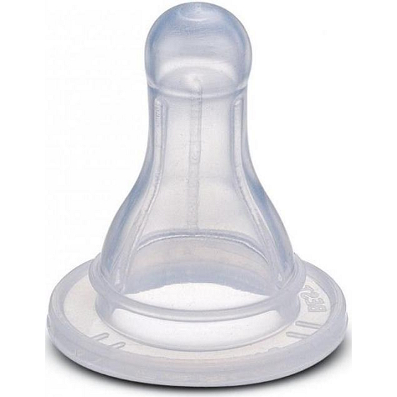 Baby Farlin Dudlík silikonový kulatý D-1-1 Čaj od 12 měsíců 1 kus