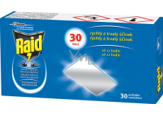 Raid wkładki zapasowe do elektrycznego nawilżacza, 30 sztuk