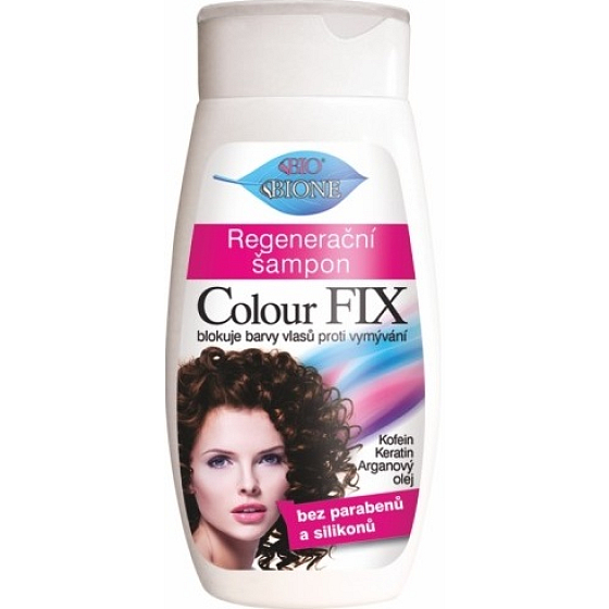 Bione Cosmetics Colour Fix regeneracyjny szampon do wszystkich typów farbowanych włosów 260 ml