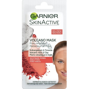 Garnier Skin Active Volcano Mask hřejivá pleťová maska stahující rozšířené póry 8 ml Garnier Skin Active Volcano Mask hřejivá pleťová maska stahující rozšířené póry 8 ml