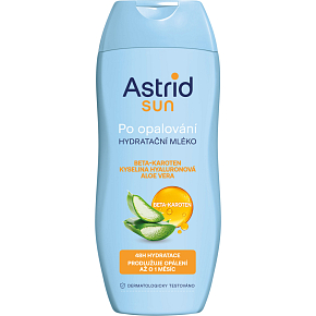Astrid Sun hydratační mléko po opalování s beta karotenem, 200 ml