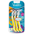 Gillette Venus Simply 3 pohotové holítko s lubrikačním páskem žluté 3 kusy pro ženy