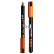 Posca Uniwersalny akrylowy marker 0,7 mm Pomarańczowy PC-1MR