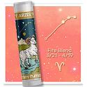 Crazy Rumors Zodiac Beran balzám na rty s příchutí citrusu, koření a lesního ovoce 4,4 ml