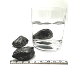Szungit Tromlowany naturalny kamień, ok. 4 cm 1 szt., kamień życia, aktywator wody