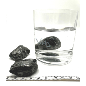 Szungit Tromlowany naturalny kamień, ok. 4 cm 1 szt., kamień życia, aktywator wody