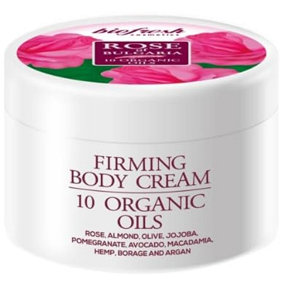 Krem przeciw cellulitowi BioFresh Rose of Bulgaria z wodą różaną i 10 organicznymi olejami 300 ml