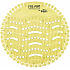 Fre Pro Wave 2.0 Citrus vonné sítko do pisoáru žluté 19 x 20,3 x 1,9 cm 54 g 2 kusy, duopack