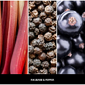 Millefiori Milano Natural Rhubarb & Pepper - Rebarbora & pepř Difuzér 100 ml + 7 stébel v délce 25 cm do menších prostor vydrží 5-6 týdnů