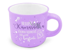Niekupiony Dęrkowy mini kubek Najlepsza przyjaciółka - wszystkie tajemnice są u niej bezpieczne 100 ml
