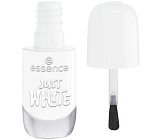 Essence lak na nehty Gel nail Colour 33 Just White, 8 ml