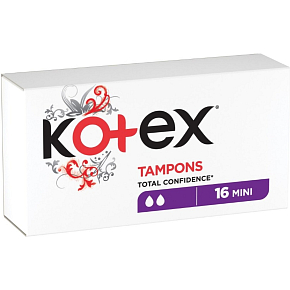 Kotex tampony mini 16 sztuk