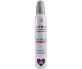 Vitale Exclusively Professional barvící pěnové tužidlo s vitaminem E Plum - Švestka 200 ml