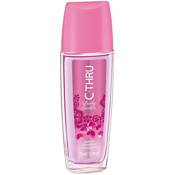 C-Thru Lovely Garden parfémovaný deodorant sklo pro ženy 75 ml