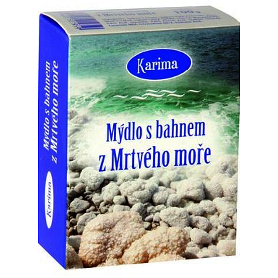 Karima Martwe Morze naturalne mydło toaletowe z błota z Martwego Morza 100 g