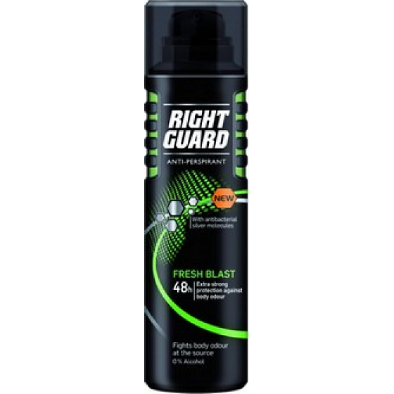 Right Guard Fresh Blast deodorant sprej pro muže 150 ml