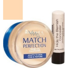 Rimmel London Match Perfection krémový make-up 100 18 ml + korektor 4,5 g