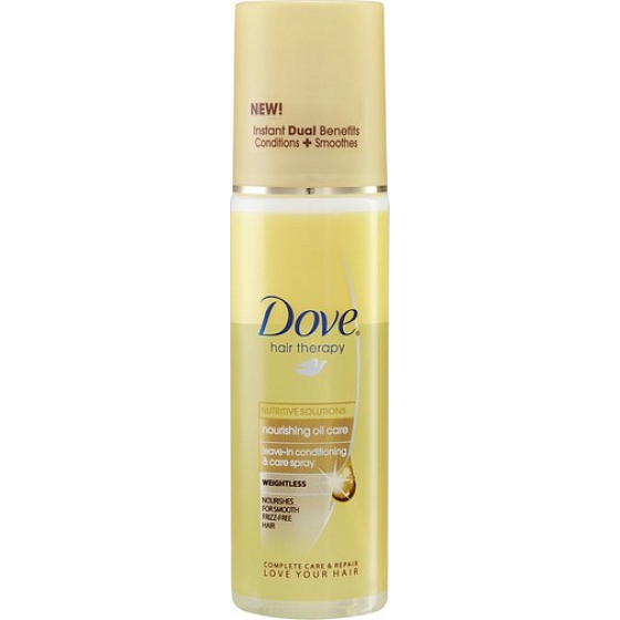 Dove Hair Therapy Nourishing Oil Care bezoplachový kondicionér 200 ml sprej