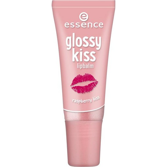 Essence Glossy Kiss Lipbalm balzám na rty 02 Rasperry Kiss 8 ml