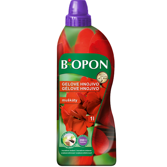 Bopon Muškáty hnojivo gelové 1 l