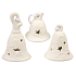 Zvoneček porcelánový 8 cm 1 kus
