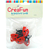 CreaFun Berušky 5,8 x 4 cm 4 kusy