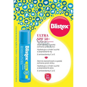 Blistex Ultra SPF 50+ balzám na rty 4,25 g Blistex Ultra SPF 50+ balzám na rty 4,25 g