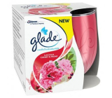 Glade by Brise Świeca zapachowa z nutą śliwki i wiśni w szkle, czas palenia do 30 godzin 120 g
