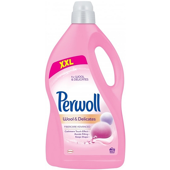 Perwoll Wool & Delicates prací gel na vlnu a hedvábí 60 dávek 3,6 l