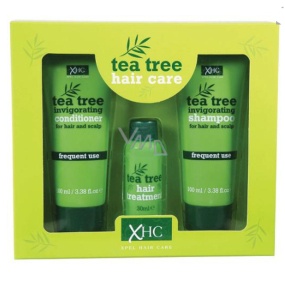 Xpe Tea Tree šampon na vlasy 100 ml + kondicioner na vlasy 100 ml +vlasové sérum 30 ml, dárková sada Xpe Tea Tree šampon na vlasy 100 ml + kondicioner na vlasy 100 ml +vlasové sérum 30 ml, dárková sada