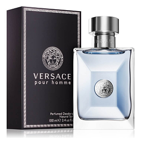 Versace pour Homme dezodorant perfumowany szklany dla mężczyzn 100 ml