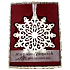 Albi Vánoční ornament s krystaly Swarovski na zavěšení s popisem - Ať se Ti nejen o Vánocích plní tvé tajné sny, cca 7 x 8 cm