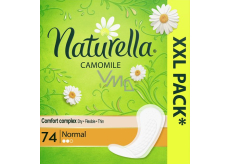 Naturella Normal intimní vložky s heřmánkem 74 kusů