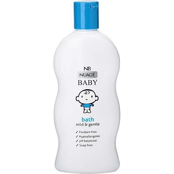 Nuage Baby Bath Mild & Gentle pěna do koupele pro děti bez parabenů 300 ml