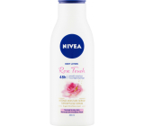 Nivea Rose Touch mleczko do ciała do skóry normalnej i suchej 400 ml
