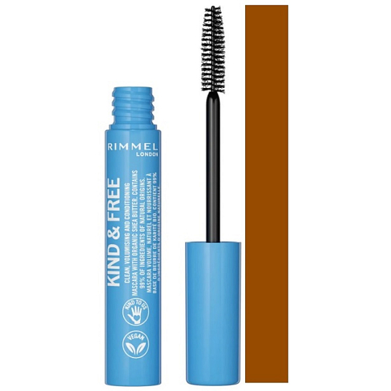 Rimmel London Kind & Free tusz 002 Brown Black 7 ml