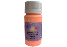 Art e Miss Świat uniwersalna farba akrylowa 73 Neon pomarańczowy 40 g