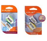 Y-Plus+ Speeder Nożyczki z gumowym uchwytem 38 x 24 mm 2 sztuki różne kolory