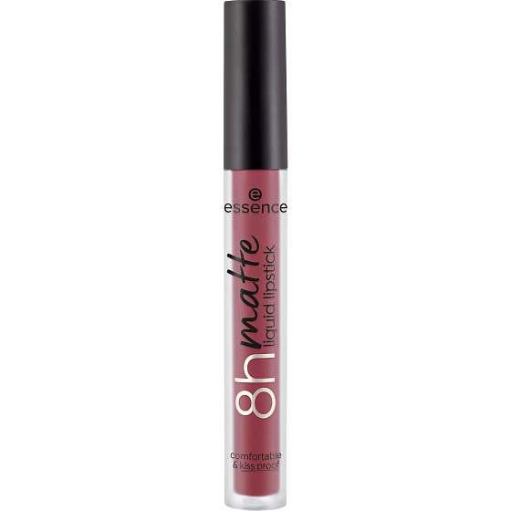 Essence 8h Matte tekutá matná rtěnka 08 Dark Berry 2,5 ml