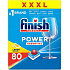 Finish Power Essential Lemon Sparkle tablety do myčky nádobí 80 kusů